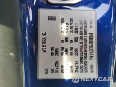 Zdjęcie 13 z 13 samochodu: 2025 TESLA MODEL 3 VIN:5YJ3E1EA5SF046983 - miniatura