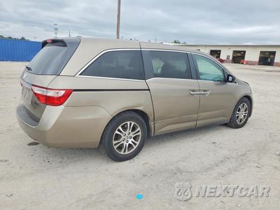 Trzecie zdjęcie samochodu z tyłu: 2012 HONDA ODYSSEY EXL VIN:5FNRL5H64CB057330 - miniatura