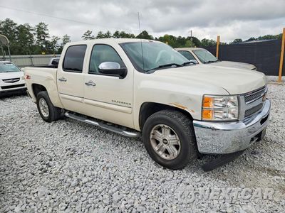 Czwarte zdjęcie samochodu z boku: 2013 CHEVROLET SILVERADO C1500 LT VIN:3GCPCSE0XDG197464 - miniatura