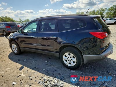 Drugie zdjęcie samochodu z przodu: 2011 CHEVROLET TRAVERSE LS VIN:1GNKVFED2BJ164038 - miniatura