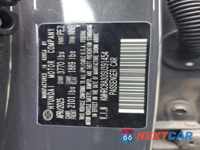 Zdjęcie 13 z 13 samochodu: 2025 HYUNDAI VENUE SEL VIN:KMHRC8A30SU391454 - miniatura