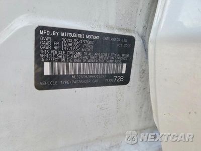 Zdjęcie 12 z 12 samochodu: 2017 MITSUBISHI MIRAGE ES VIN:ML32A3HJ9HH015293 - miniatura