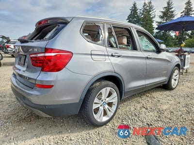 Trzecie zdjęcie samochodu z tyłu: 2016 BMW X3 XDRIVE28D VIN:5UXWY3C51G0N87930 - miniatura
