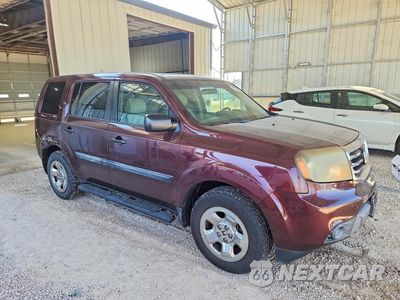Czwarte zdjęcie samochodu z boku: 2013 HONDA PILOT LX VIN:5FNYF3H28DB040309 - miniatura
