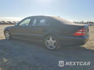 Drugie zdjęcie samochodu z przodu: 2001 MERCEDES-BENZ S-CLASS S430 VIN:WDBNG70J21A218308 - miniatura