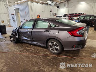 Drugie zdjęcie samochodu z przodu: 2020 HONDA CIVIC LX VIN:19XFC2F67LE004809 - miniatura