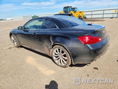 Drugie zdjęcie samochodu z przodu: 2010 INFINITI G37 CONVERTIBLE BASE VIN:JN1CV6FE1AM353588 - miniatura