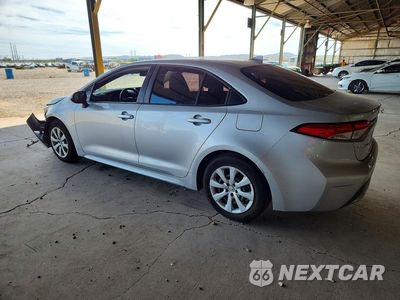 Drugie zdjęcie samochodu z przodu: 2021 TOYOTA COROLLA LE VIN:JTDEPMAE4MJ126123 - miniatura