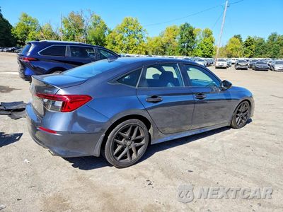 Trzecie zdjęcie samochodu z tyłu: 2023 HONDA CIVIC SPORT VIN:2HGFE2F53PH563769 - miniatura
