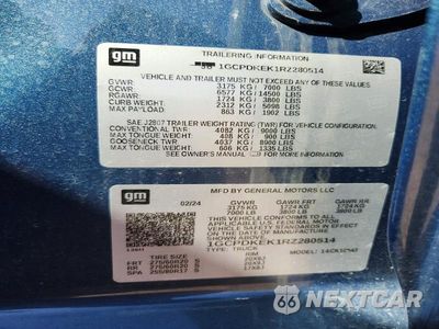 Zdjęcie 13 z 13 samochodu: 2024 CHEVROLET SILVERADO K1500 LT-L VIN:1GCPDKEK1RZ280514 - miniatura