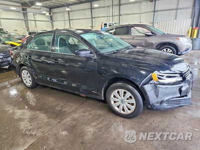 Czwarte zdjęcie samochodu z boku: 2012 VOLKSWAGEN JETTA BASE VIN:3VW2K7AJ1CM412607 - miniatura