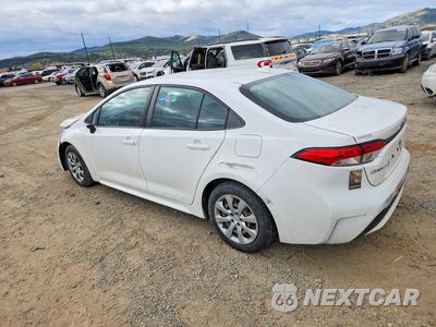 Drugie zdjęcie samochodu z przodu: 2021 TOYOTA COROLLA LE VIN:5YFEPMAE1MP222853 - miniatura