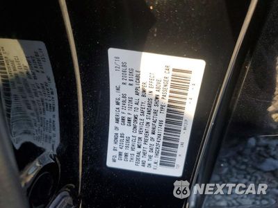 Zdjęcie 12 z 12 samochodu: 2017 HONDA ACCORD LX VIN:1HGCR2F42HA117496 - miniatura