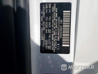 Zdjęcie 13 z 13 samochodu: 2026 HYUNDAI ELANTRA SEL SPORT VIN:KMHLM4DG8TU132092 - miniatura