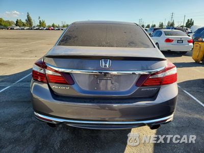 Zdjęcie 6 z 12 samochodu: 2016 HONDA ACCORD SPORT VIN:1HGCR2F50GA193497 - miniatura