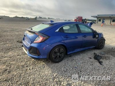 Trzecie zdjęcie samochodu z tyłu: 2019 HONDA CIVIC EX VIN:SHHFK7H64KU410289 - miniatura
