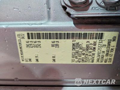 Zdjęcie 12 z 12 samochodu: 2012 NISSAN ALTIMA 2.5 VIN:1N4AL2AP3CC255737 - miniatura