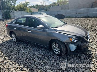 Czwarte zdjęcie samochodu z boku: 2019 NISSAN SENTRA S VIN:3N1AB7AP0KY385350 - miniatura
