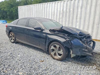 Czwarte zdjęcie samochodu z boku: 2018 HONDA ACCORD EXL VIN:1HGCV1F5XJA106220 - miniatura