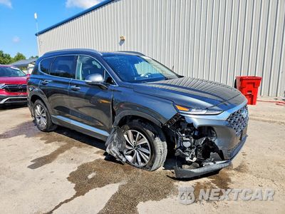 Czwarte zdjęcie samochodu z boku: 2020 HYUNDAI SANTA FE SEL VIN:5NMS3CADXLH225274 - miniatura