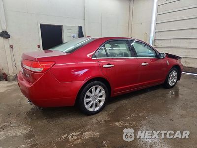 Trzecie zdjęcie samochodu z tyłu: 2012 LINCOLN MKZ VIN:3LNHL2GCXCR828823 - miniatura
