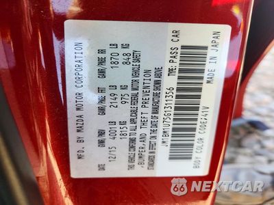 Zdjęcie 13 z 13 samochodu: 2016 MAZDA 3 SPORT VIN:JM1BM1U75G1311356 - miniatura