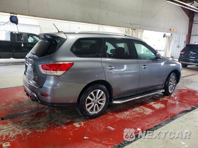 Trzecie zdjęcie samochodu z tyłu: 2016 NISSAN PATHFINDER SV VIN:5N1AR2MM4GC647931 - miniatura