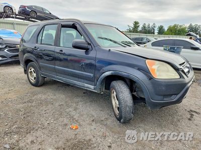 Czwarte zdjęcie samochodu z boku: 2003 HONDA CR-V LX VIN:JHLRD68433C000490 - miniatura