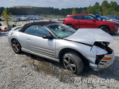 Czwarte zdjęcie samochodu z boku: 2003 MITSUBISHI ECLIPSE SPYDER GTS VIN:4A3AE75H13E089305 - miniatura
