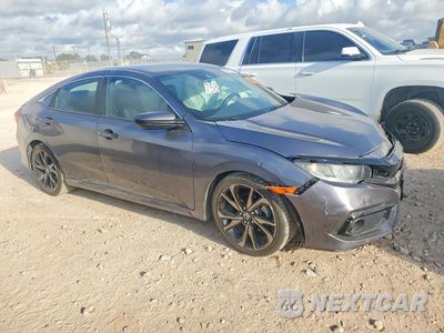 Czwarte zdjęcie samochodu z boku: 2021 HONDA CIVIC SPORT VIN:2HGFC2F89MH524860 - miniatura