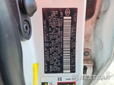 Zdjęcie 13 z 13 samochodu: 2018 TOYOTA CAMRY LE VIN:4T1B11HK0JU066586 - miniatura