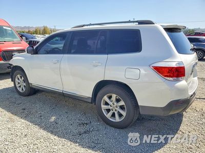 Drugie zdjęcie samochodu z przodu: 2012 TOYOTA HIGHLANDER SE VIN:5TDZK3EH6CS078799 - miniatura