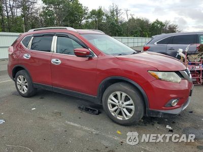 Czwarte zdjęcie samochodu z boku: 2014 NISSAN ROGUE SV VIN:5N1AT2MV2EC750823 - miniatura