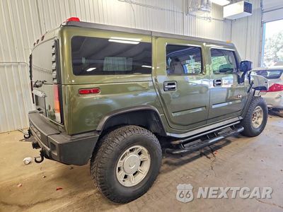 Trzecie zdjęcie samochodu z tyłu: 2004 HUMMER H2 VIN:5GRGN23U34H110279 - miniatura