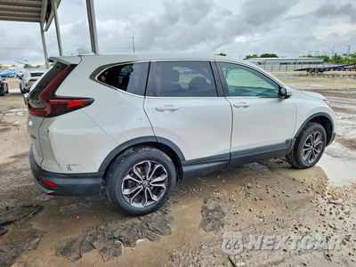 Trzecie zdjęcie samochodu z tyłu: 2021 HONDA CR-V EX VIN:2HKRW2H55MH652462 - miniatura