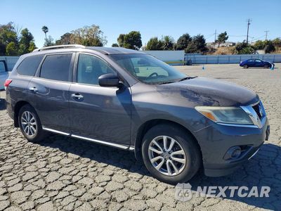 Czwarte zdjęcie samochodu z boku: 2014 NISSAN PATHFINDER SV VIN:5N1AR2MN1EC731114 - miniatura