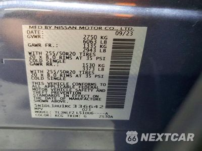 Zdjęcie 14 z 14 samochodu: 2024 INFINITI QX60 AUTOGRAPH VIN:5N1DL1HU1RC336642 - miniatura