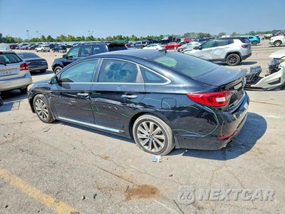 Drugie zdjęcie samochodu z przodu: 2017 HYUNDAI SONATA SPORT VIN:5NPE34AFXHH483745 - miniatura