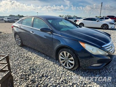 Czwarte zdjęcie samochodu z boku: 2011 HYUNDAI SONATA SE VIN:5NPEC4AC4BH122220 - miniatura