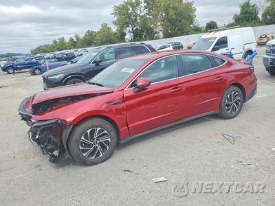 2026 HYUNDAI SONATA HYBRID BLUE KMHL24JJ5TA165333 - główne zdjęcie licytacji z USA - miniatura