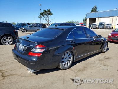 Trzecie zdjęcie samochodu z tyłu: 2007 MERCEDES-BENZ S 550 VIN:WDDNG71X57A026447 - miniatura