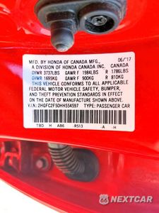 Zdjęcie 12 z 12 samochodu: 2017 HONDA CIVIC LX VIN:2HGFC2F50HH554597 - miniatura