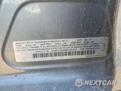 Zdjęcie 12 z 12 samochodu: 2010 VOLKSWAGEN JETTA SE VIN:3VWRZ7AJ8AM142377 - miniatura