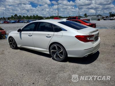 Drugie zdjęcie samochodu z przodu: 2018 HONDA ACCORD SPORT VIN:1HGCV1F31JA108629 - miniatura