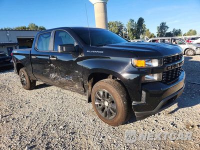 Czwarte zdjęcie samochodu z boku: 2019 CHEVROLET SILVERADO K1500 CUSTOM VIN:3GCPYBEH6KG304076 - miniatura