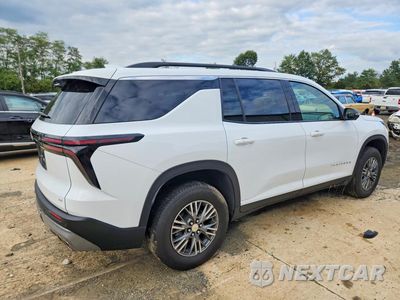 Trzecie zdjęcie samochodu z tyłu: 2024 CHEVROLET TRAVERSE LT VIN:1GNEVGKS8RJ182267 - miniatura
