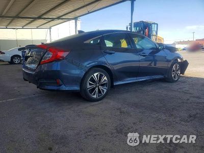 Trzecie zdjęcie samochodu z tyłu: 2017 HONDA CIVIC EXL VIN:19XFC1F73HE209778 - miniatura
