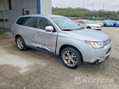 Czwarte zdjęcie samochodu z boku: 2014 MITSUBISHI OUTLANDER SE VIN:JA4AZ3A33EZ000334 - miniatura