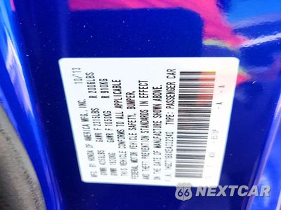 Zdjęcie 12 z 12 samochodu: 2014 HONDA ACCORD EXL VIN:1HGCT1B8XEA002340 - miniatura