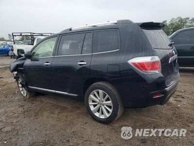 Drugie zdjęcie samochodu z przodu: 2013 TOYOTA HIGHLANDER HYBRID LIMITED VIN:JTEDC3EHXD2018195 - miniatura